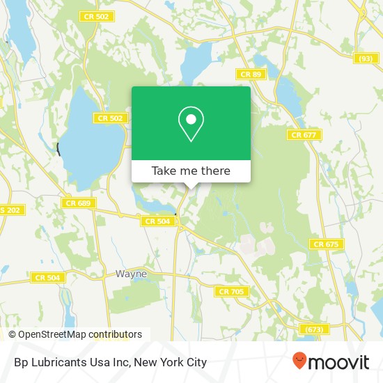 Bp Lubricants Usa Inc map