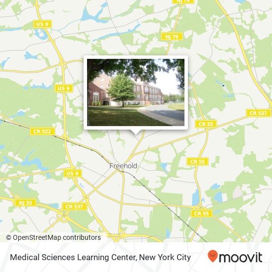 Medical Sciences Learning Center map
