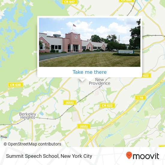 Mapa de Summit Speech School