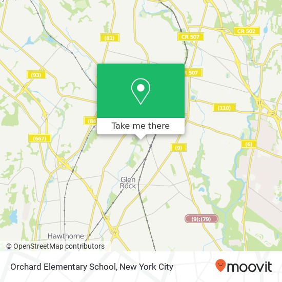 Mapa de Orchard Elementary School