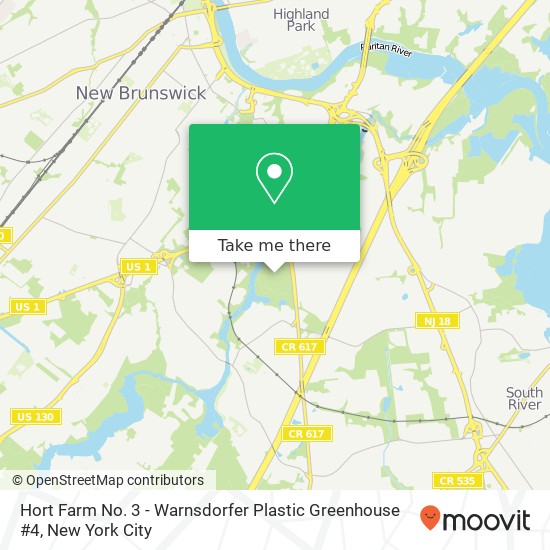 Hort Farm No. 3 - Warnsdorfer Plastic Greenhouse #4 map