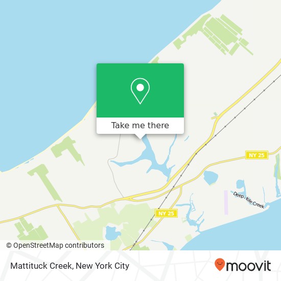 Mapa de Mattituck Creek