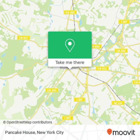 Mapa de Pancake House