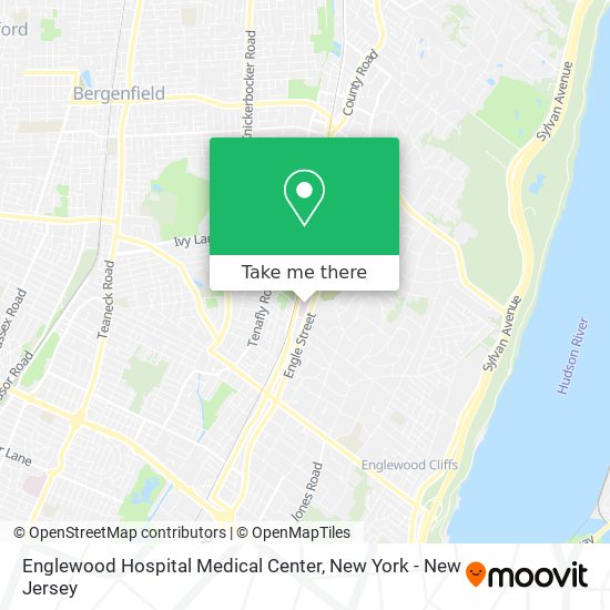 Mapa de Englewood Hospital Medical Center