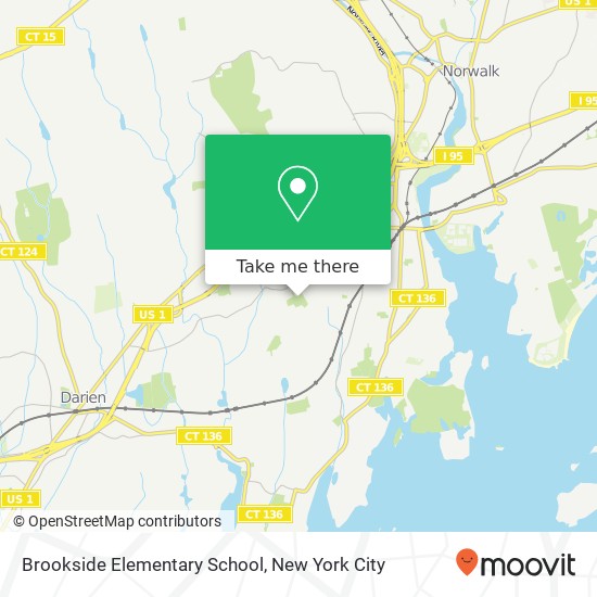 Mapa de Brookside Elementary School