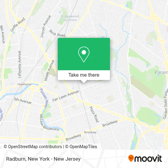 Radburn map