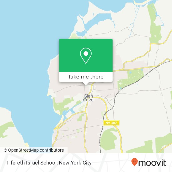 Mapa de Tifereth Israel School