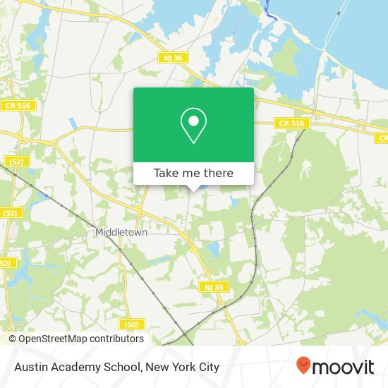 Mapa de Austin Academy School