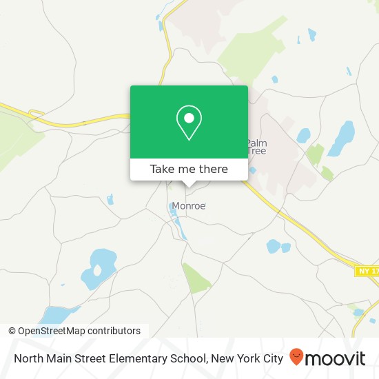 Mapa de North Main Street Elementary School