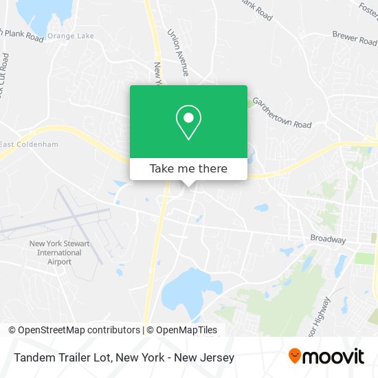 Tandem Trailer Lot map