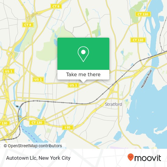 Mapa de Autotown Llc