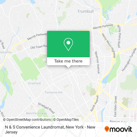 N & S Convenience Laundromat map
