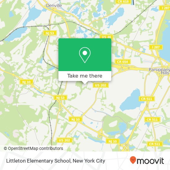 Littleton Elementary School map