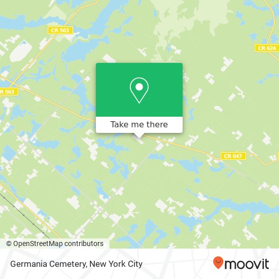 Mapa de Germania Cemetery