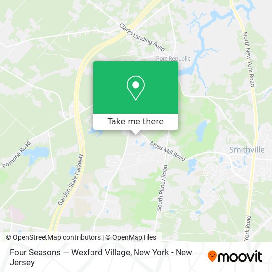Four Seasons — Wexford Village map