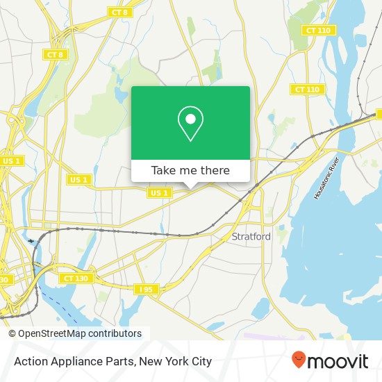 Mapa de Action Appliance Parts