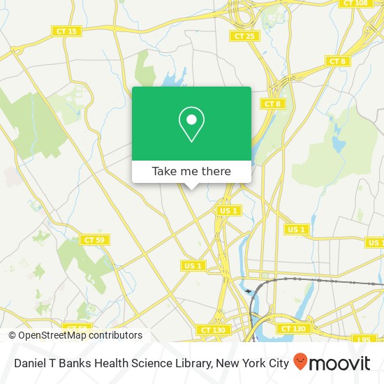 Daniel T Banks Health Science Library map