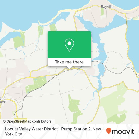 Mapa de Locust Valley Water District - Pump Station 2