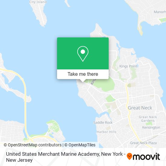 Mapa de United States Merchant Marine Academy