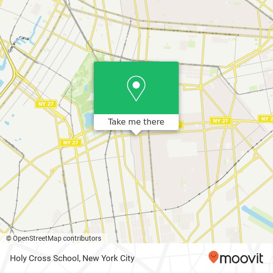 Mapa de Holy Cross School