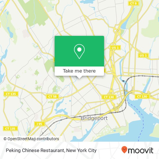 Mapa de Peking Chinese Restaurant