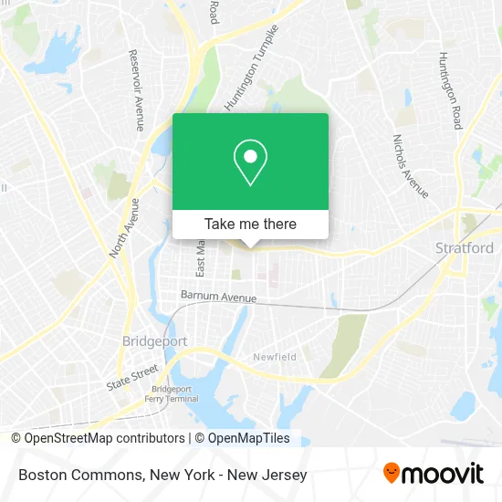 Boston Commons map