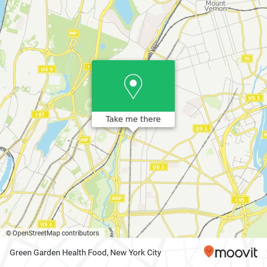 Mapa de Green Garden Health Food