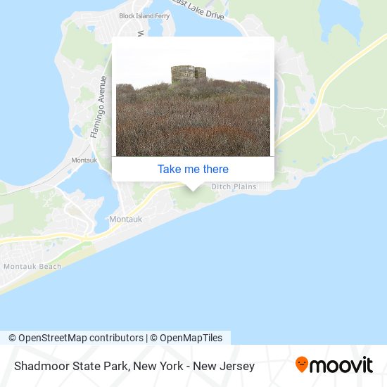 Shadmoor State Park map