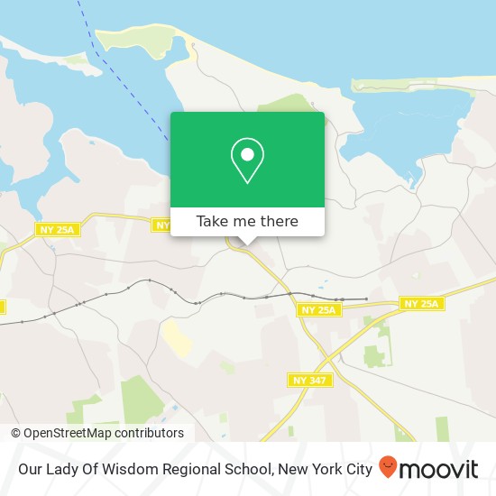 Our Lady Of Wisdom Regional School map