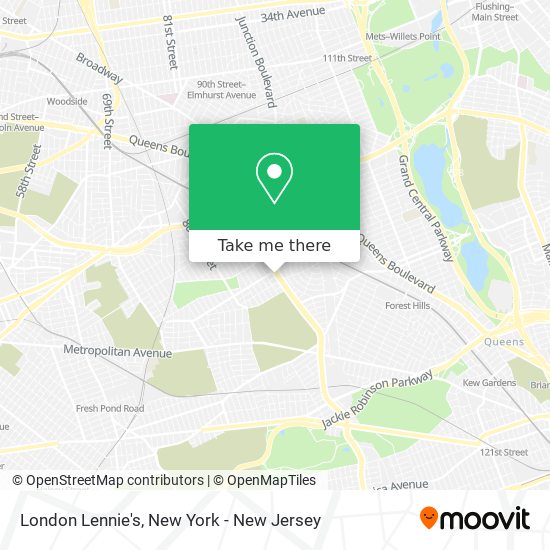 London Lennie's map