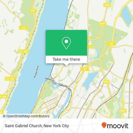 Mapa de Saint Gabriel Church