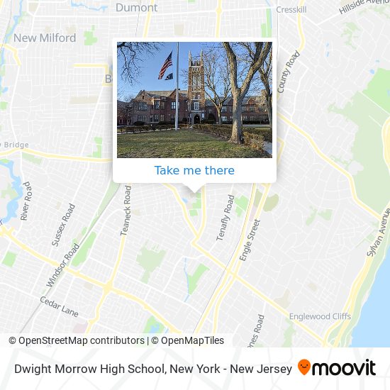 Mapa de Dwight Morrow High School
