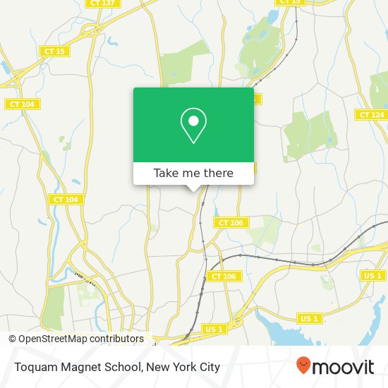 Mapa de Toquam Magnet School