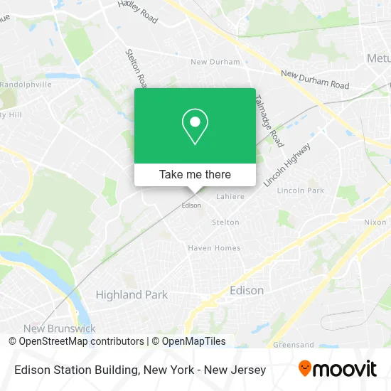 Edison Station Building map