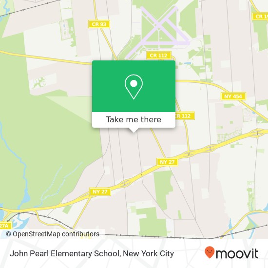 John Pearl Elementary School map