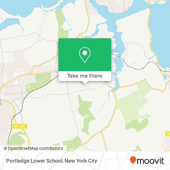 Mapa de Portledge Lower School