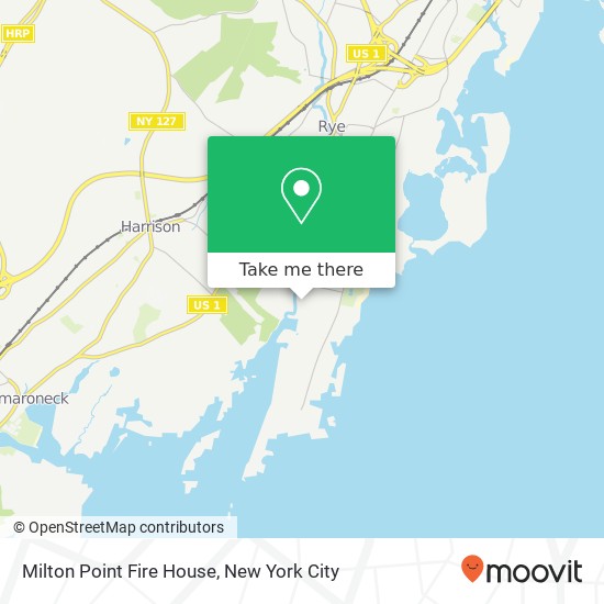 Milton Point Fire House map