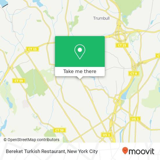 Bereket Turkish Restaurant map