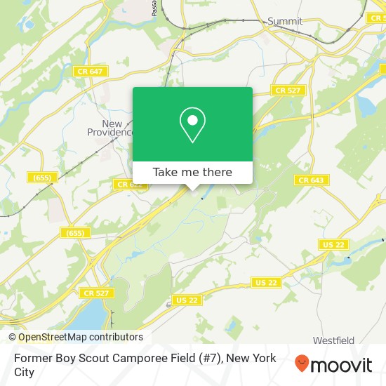Former Boy Scout Camporee Field (#7) map