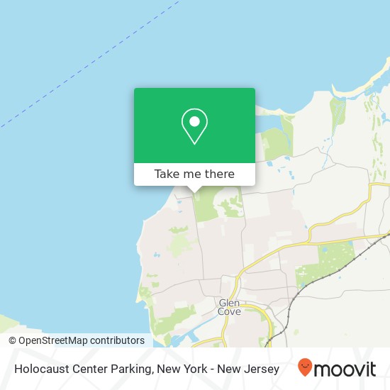 Holocaust Center Parking map
