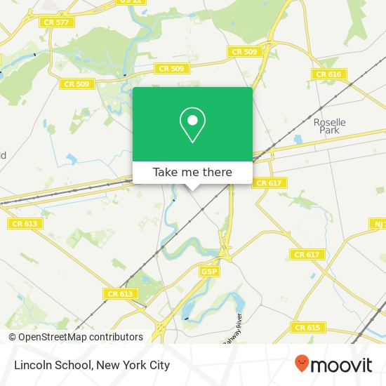 Mapa de Lincoln School