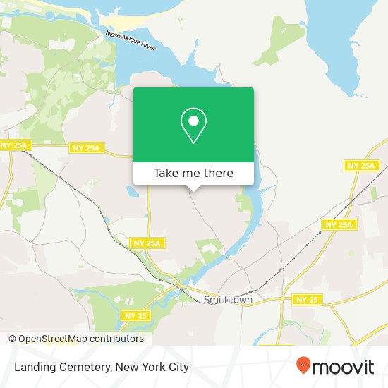 Landing Cemetery map