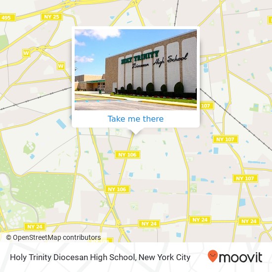 Holy Trinity Diocesan High School map