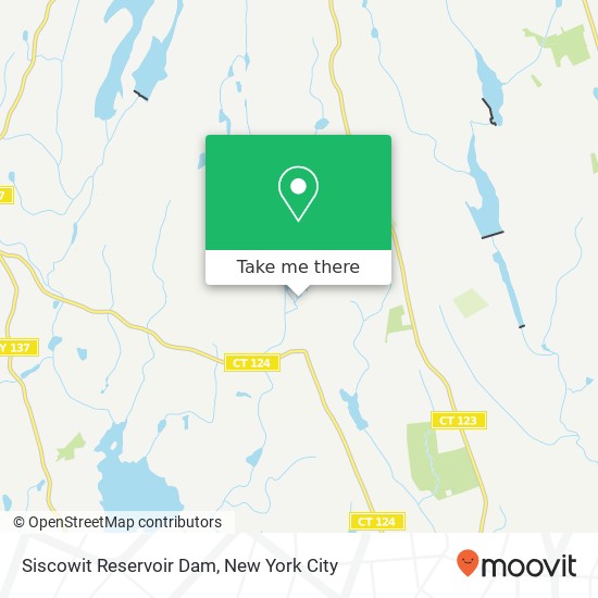 Siscowit Reservoir Dam map