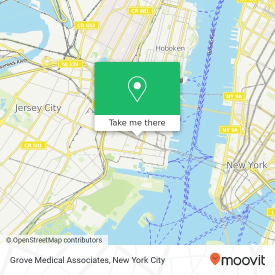 Mapa de Grove Medical Associates