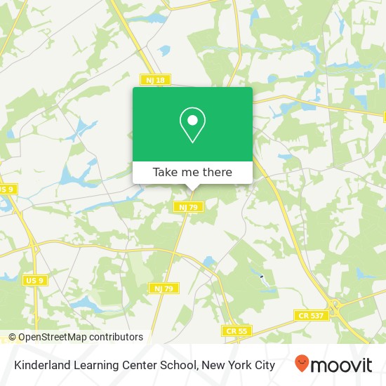 Mapa de Kinderland Learning Center School