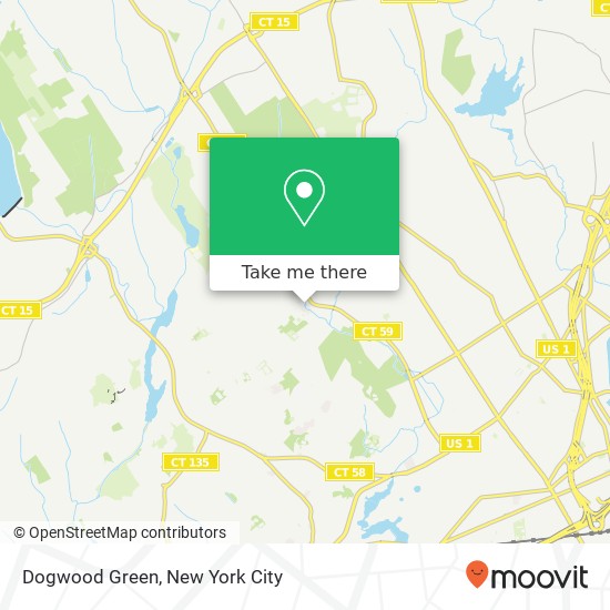 Mapa de Dogwood Green