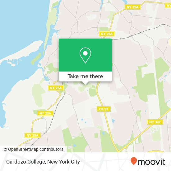 Cardozo College map