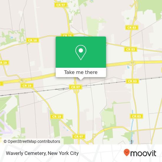 Mapa de Waverly Cemetery