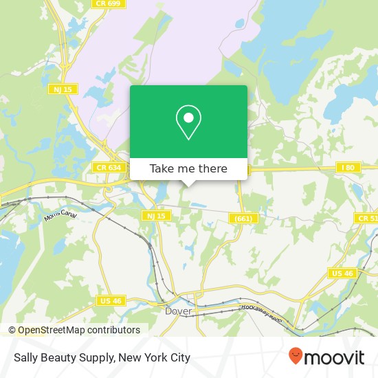 Sally Beauty Supply map